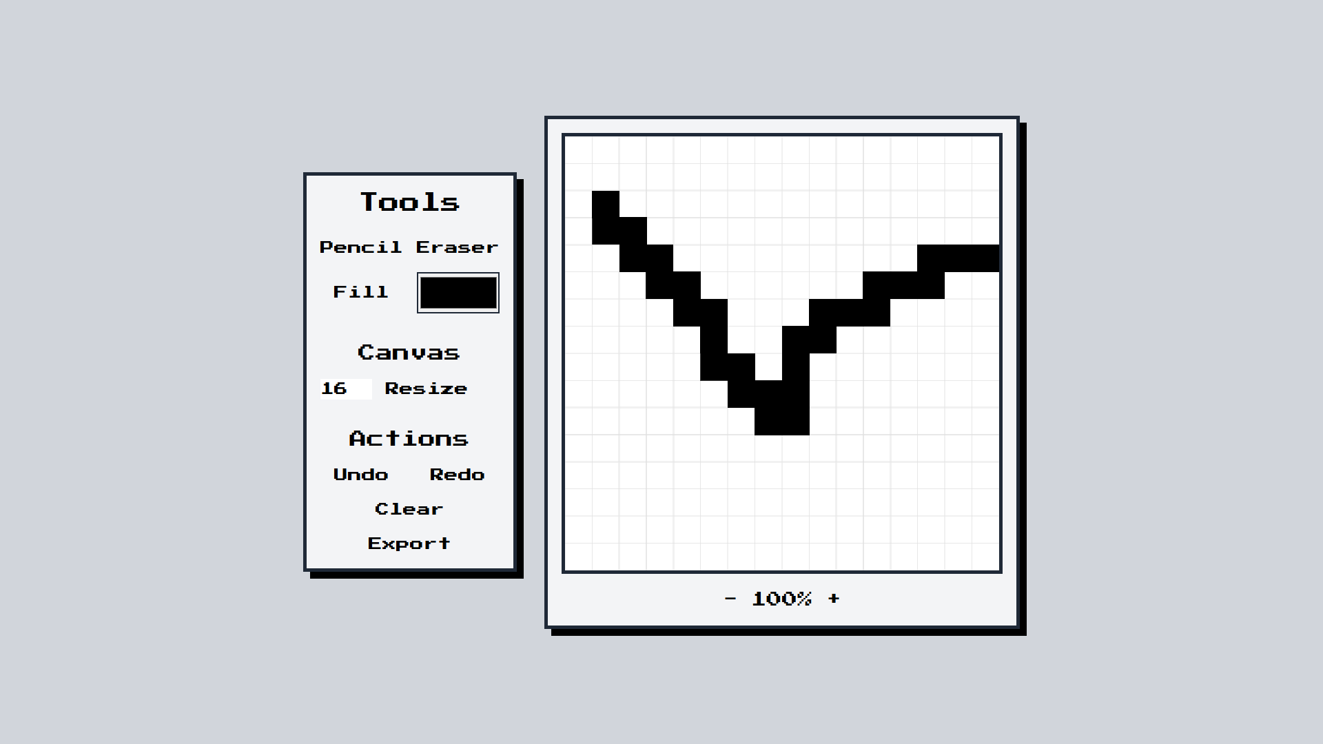 Pixel Art Paint App